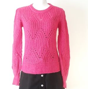 Abercrombie Women's Pink Crewneck Knit Sweater Size XS